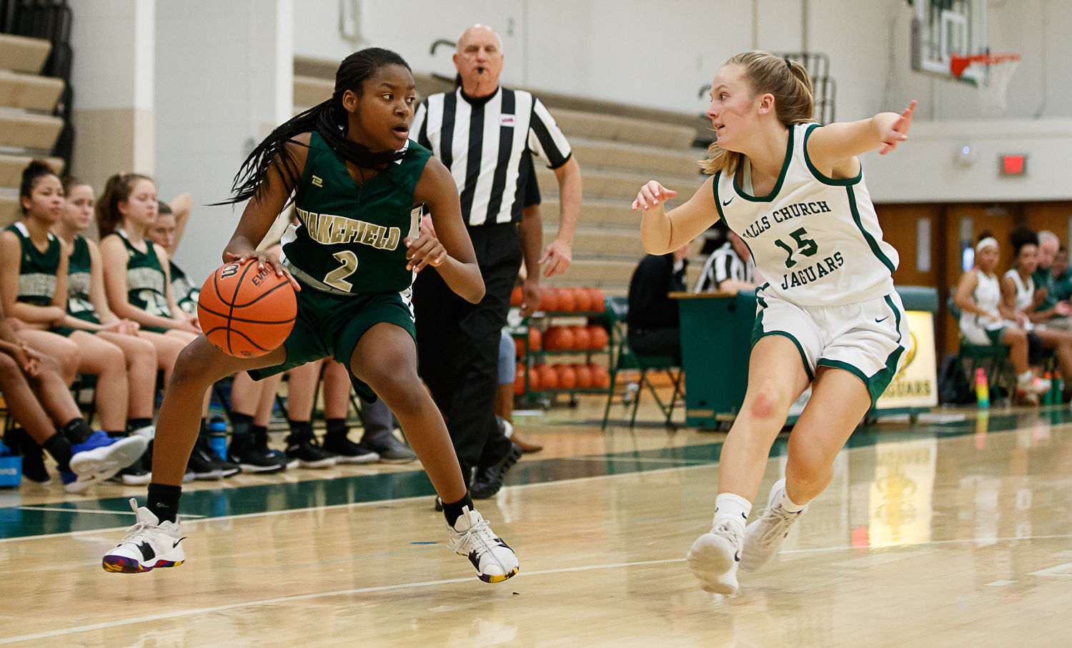 Wakefield girls basketball 9